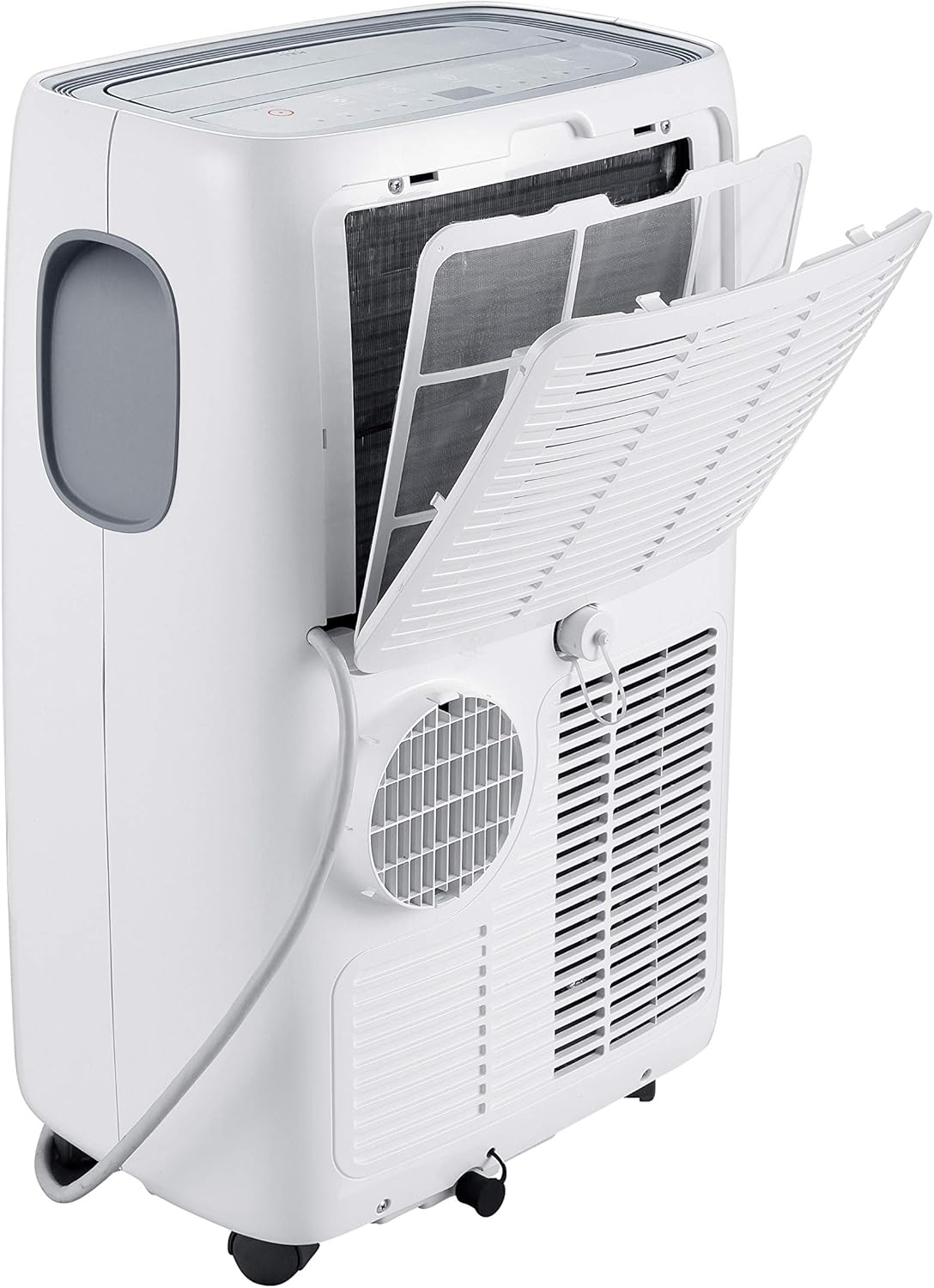 Soleus Air 12,000 BTU Portable Air Conditioner with Dehumidifier and Heat Operating Modes, Includes Remote Control and Exhaust Hose Window Kit