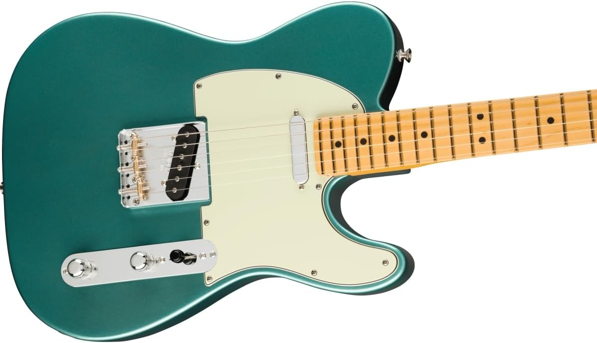 Fender American Professional Classic Telecaster Electric Guitar - Faded Sherwood Green Metallic