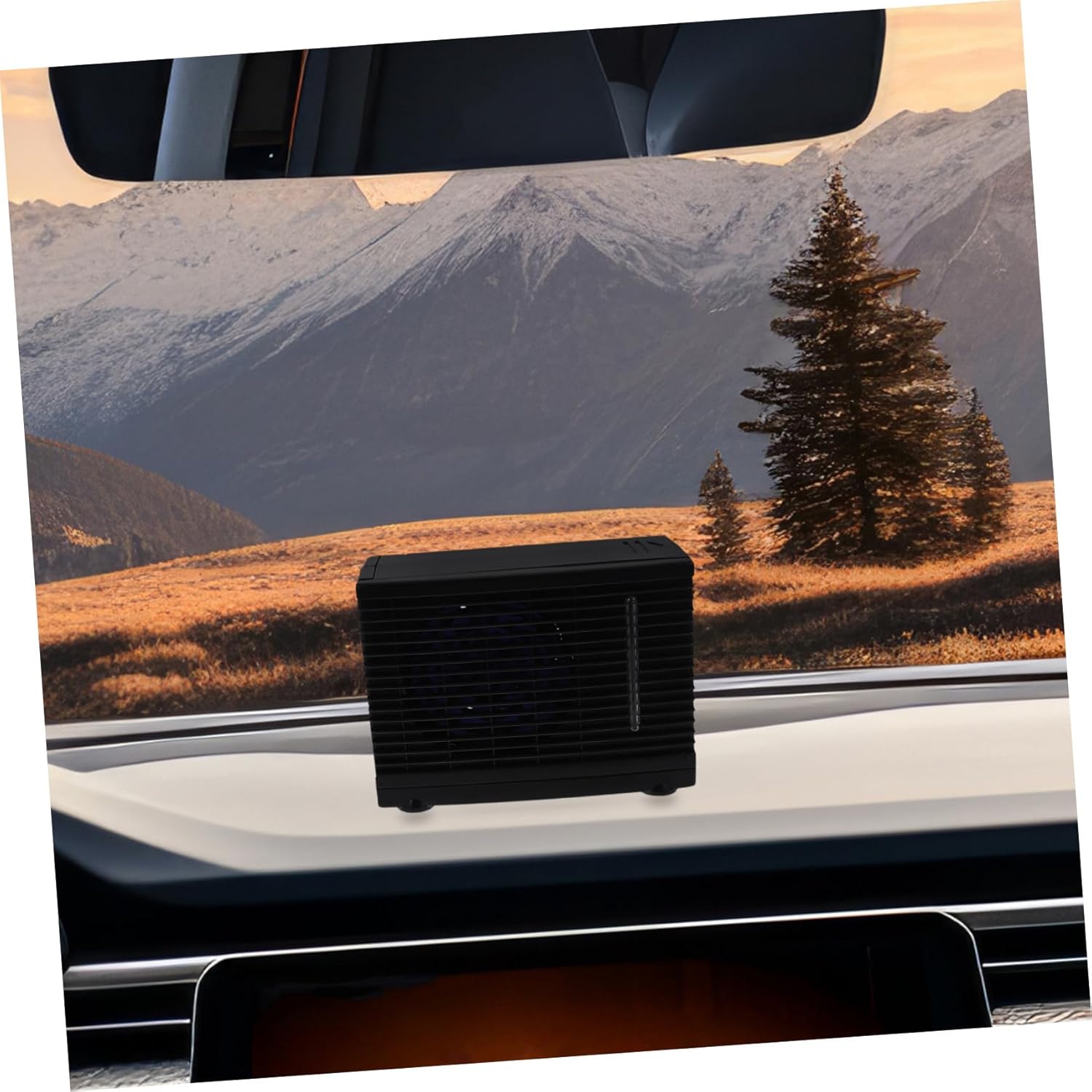 12v Mini Portable Car Air Conditioner High Efficiency Cooling Fan for Automotive 2 Speeds Low Noise