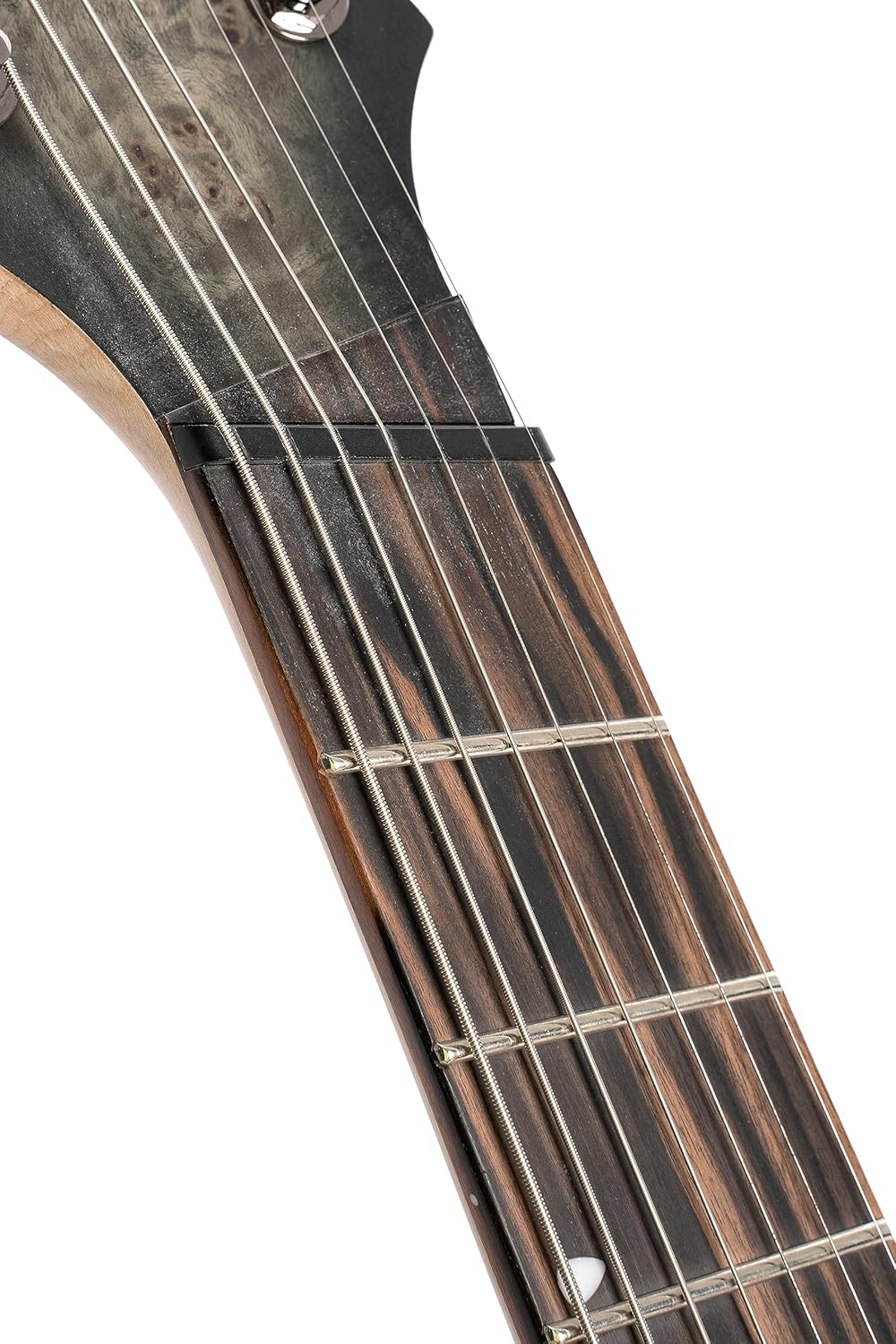 Cort KX Series 507 Multi-Scale 7-String Electric Guitar, Star Dust Black Finish