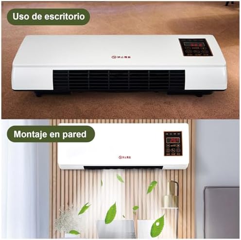 Enchantia Wall Mounted Air Conditioner, Cooling and Heating Portable Air Conditioning Split Max With Remote Control and Digital Display Screen, Wall-Mounted 2-In-1 Mini Split Thermostat