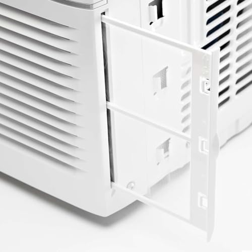 Midea 6,000 BTU Window Air Conditioner with Remote Control, Cools up to 250 sq. ft., 3-In-1 technology: air conditioner, dehumidifier, and fan modes MAW06R1YWT-S