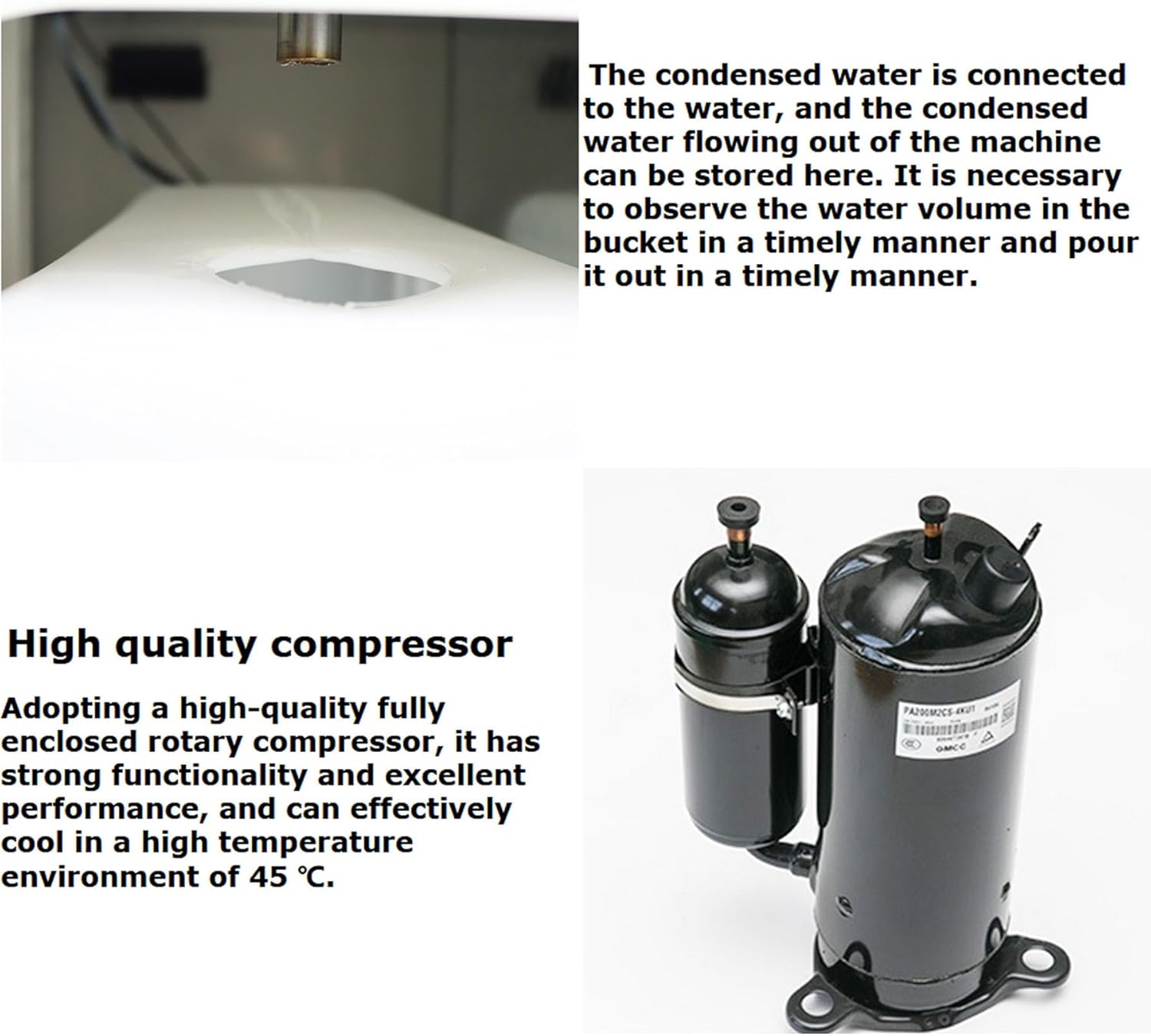 220V Industrial Air Conditioner Outdoor Air Conditioning Fan Equipment Double Tube 780m³/h Blue