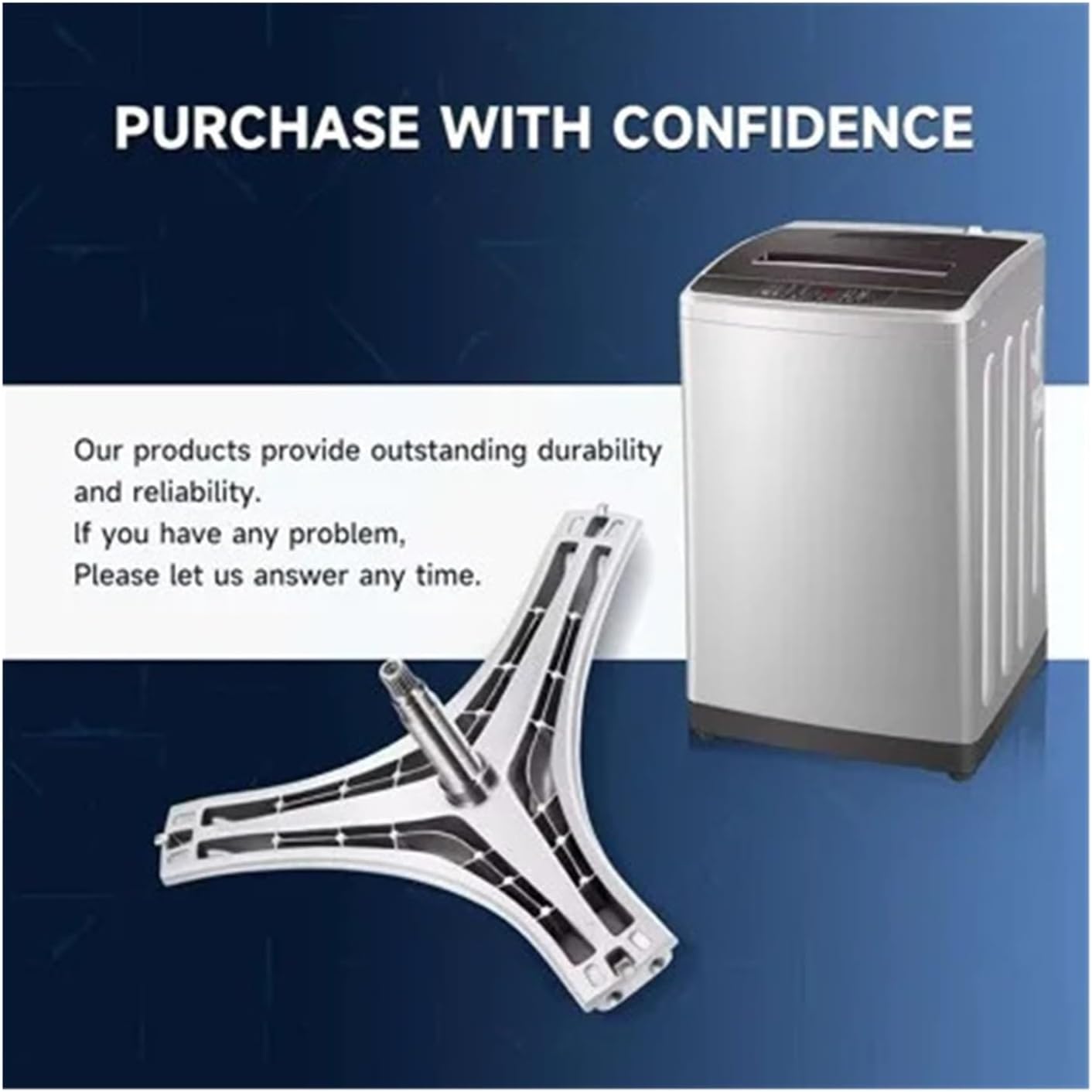 Drum Washing Machine Flange Shaft Assembly DC97-14421A Inner Drum Support WF448AAP/XAA Washing Machine Parts