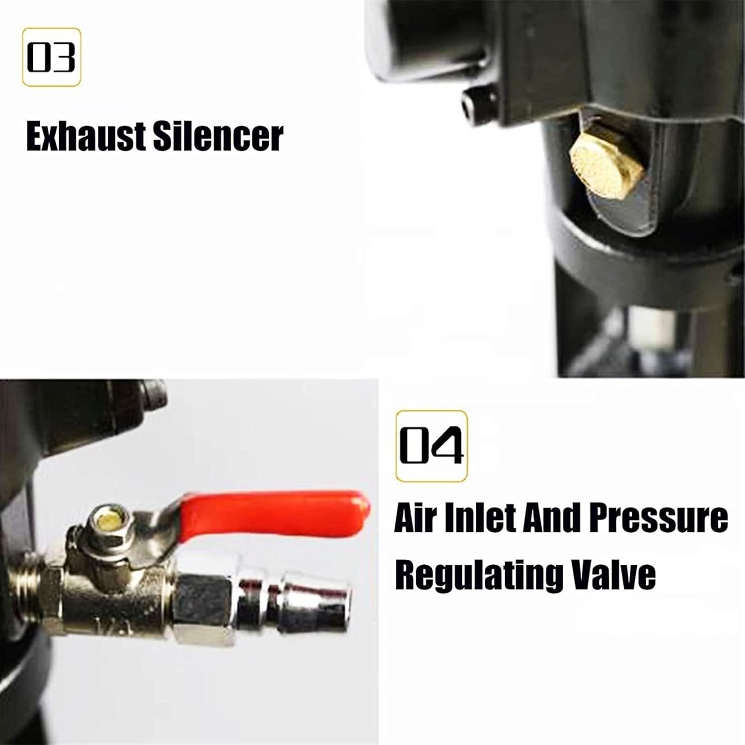 Pneumatic Paint Mixer Coating Pneumatic Mixer, Industrial Paint Mixer Machine, Multifunction Small Liquid Coating Agitator for Paint Mixing