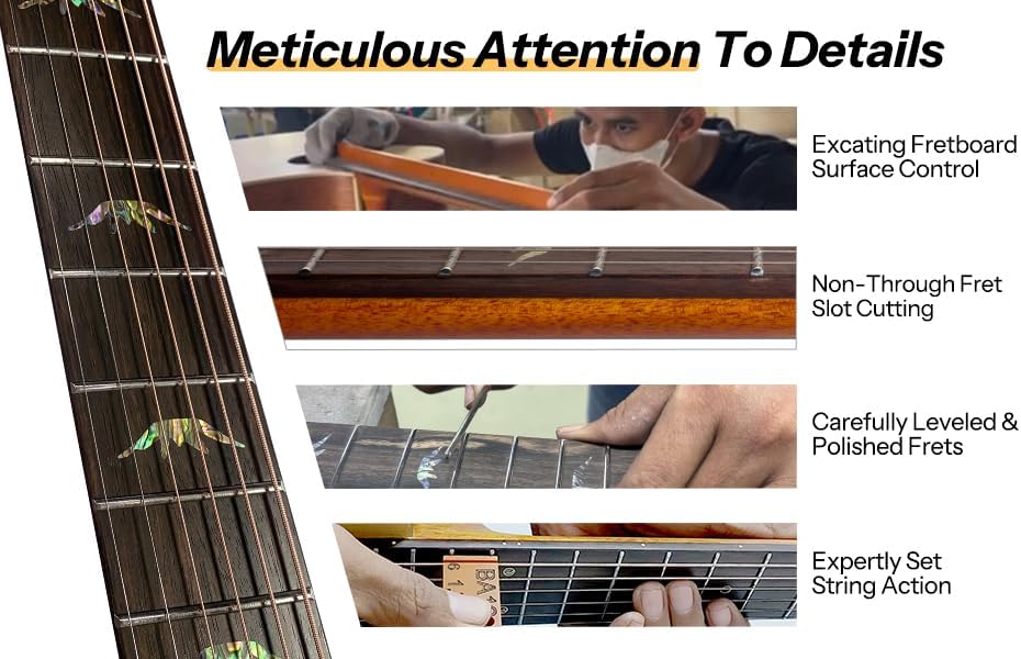 Bromo BAR 5CEL All-Solid Cut-A-Way Acoustic/Electric Guitar Left Handed