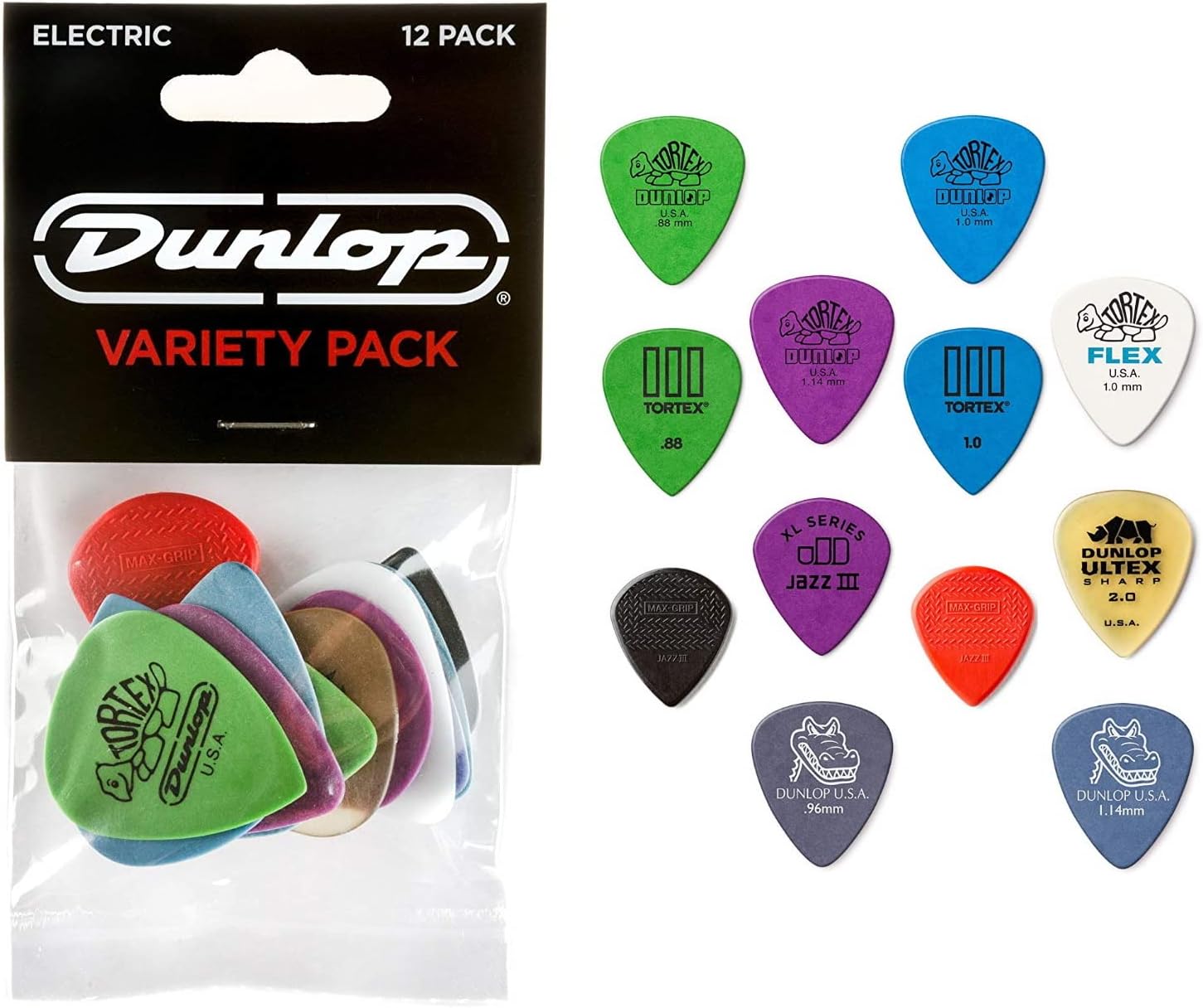 NUX Mighty Plug Pro MP-3 Headphone Amp for Guitar/Bass - Bundle with Snark-X Tuner and Dunlop Pick Pack