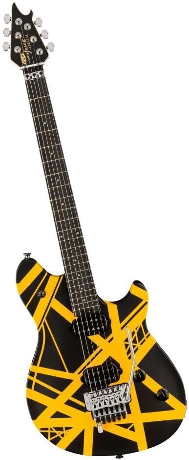 EVH Wolfgang Special Electric Guitar - Satin Striped Black/Yellow
