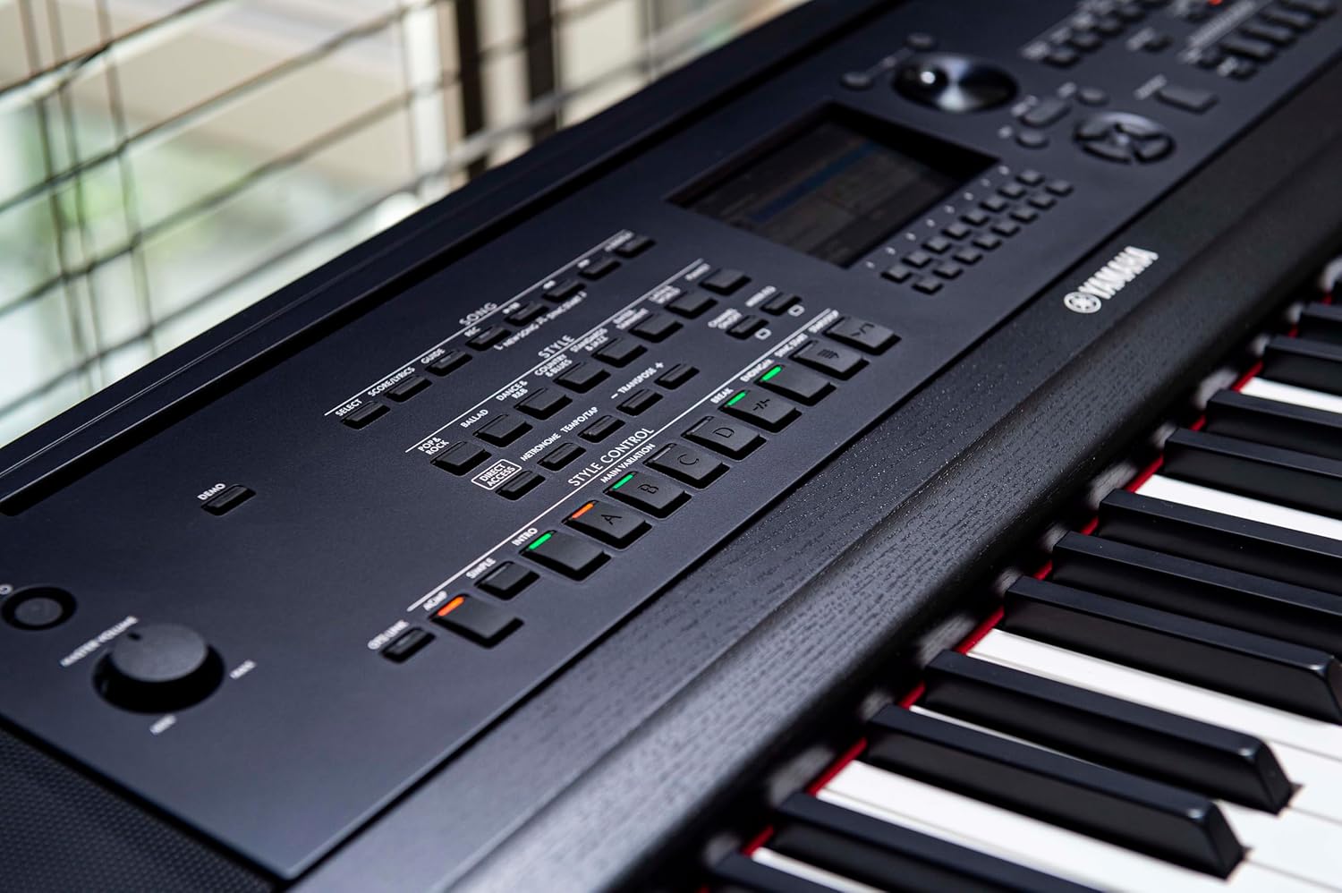 Yamaha DGX-670B, 88-Key Weighted Digital Piano with Sustain Foot Switch and Music Rest, Black - Furniture Stand Sold Separately