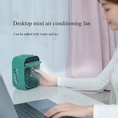Portable Air Conditioners, USB Air Cooler, Adjustable Wind Speed and Humidifier Function, Personal Air Conditioner Fan for Home, Desk and Office