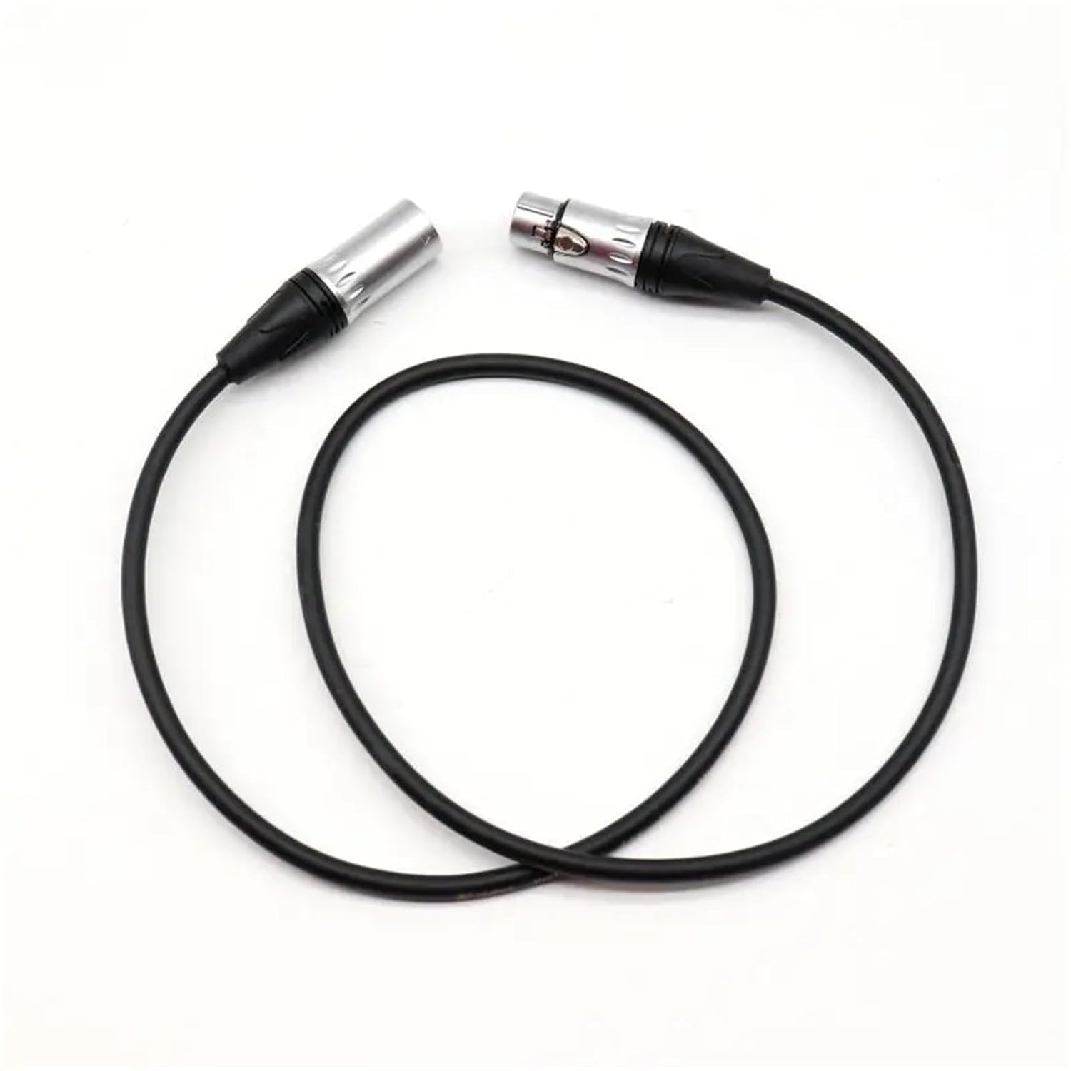 Grade 5-Pin DMX Cable, 5-Core XLR Control Signal Wire for Stage Lighting, Audio Systems, and Event Equipment (1m-5m(5 Meter)