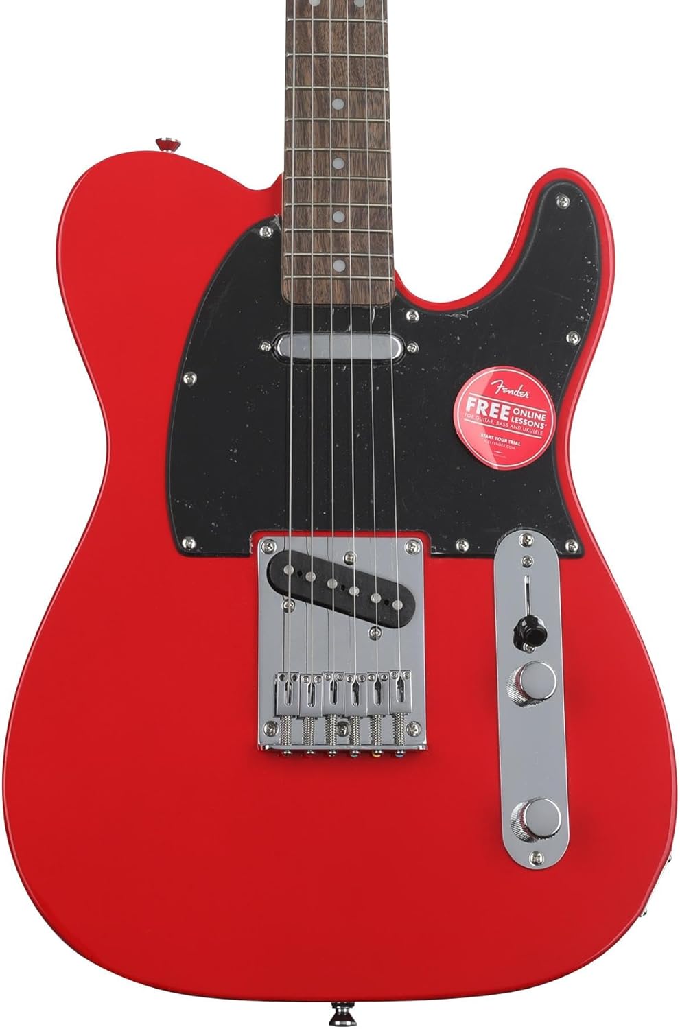 Squier Sonic Telecaster Electric Guitar Essentials Bundle - Torino Red