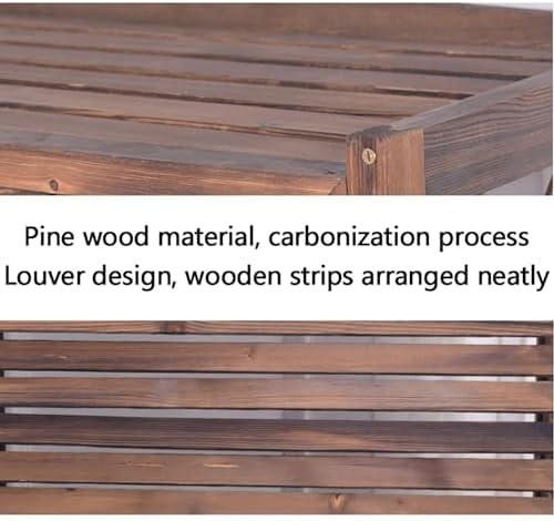 Outdoor Air Conditioner Cover Fence Screen Privacy Screen, Pool Equipment Trash Can Enclosure, Decorative Flower Stand Condenser Protective Cover, Ac Fence For Outside Unit ( Size : 105x47x80cm 41.3