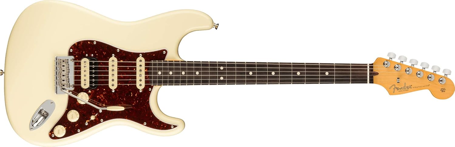 Fender American Professional II Stratocaster HSS - Olympic White with Rosewood Fingerboard