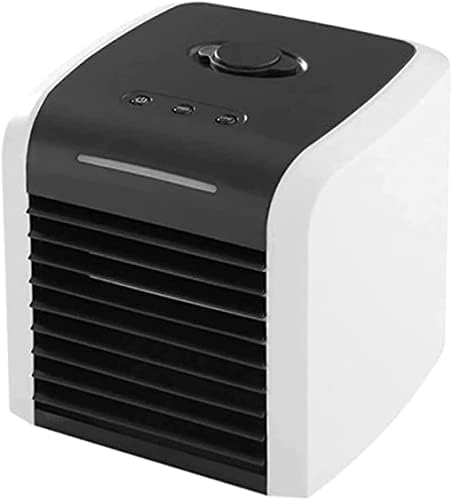 Personal Air Cooler, Small Desktop Cooling Fan, Personal Table Air Conditioner Fan for Home, Bedroom Room, Office, Dorm, Car, Camping