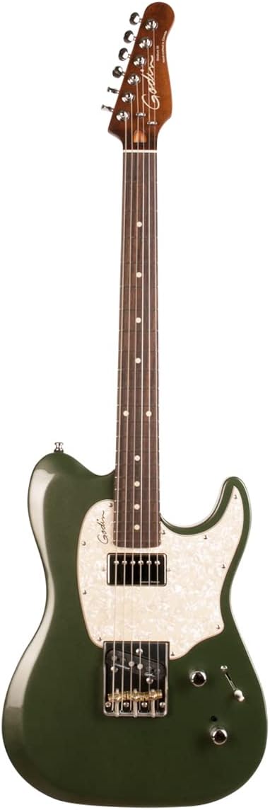 Desert Green Stadium Guitar by Godin