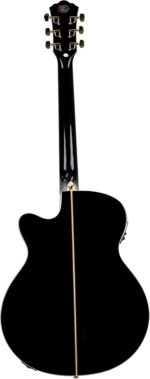 Washburn EA55G-A Festival Series Cutaway Mini Jumbo Acoustic/Electric Guitar. Koa Burst