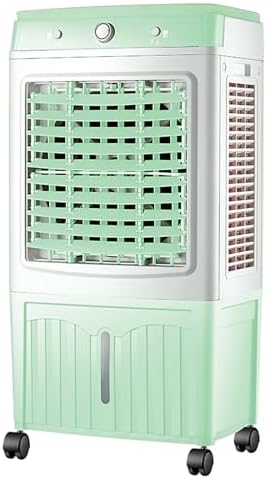 Evaporative Air Cooler, Swamp Cooler, Portable Air Conditioners, Mechanical Knob Operation, 3 Wind Speed, Swing Left and Right, for Home Workshop