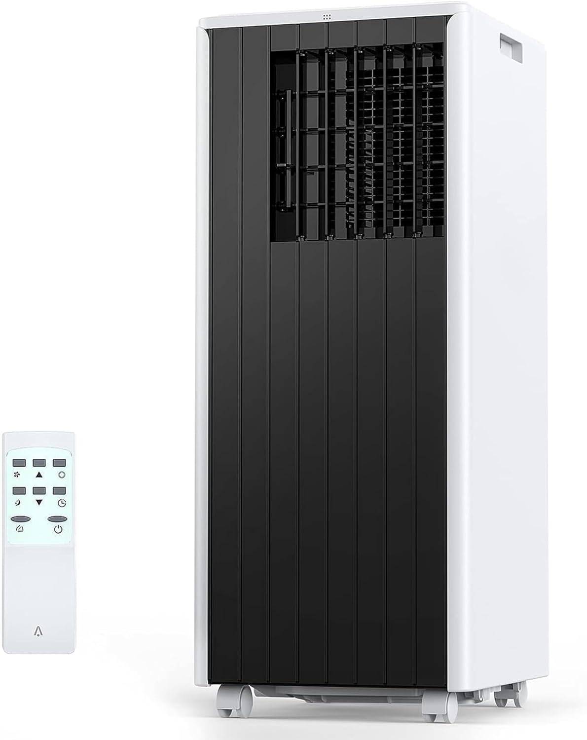 8000 BTU Portable Air Conditioner for 350 Sq Ft - 3-In-1 AC Unit with Cooling, Dehumidifier & Fan Modes, Remote Control, 24H Timer, Installation Kit for Home, Office & Dorm