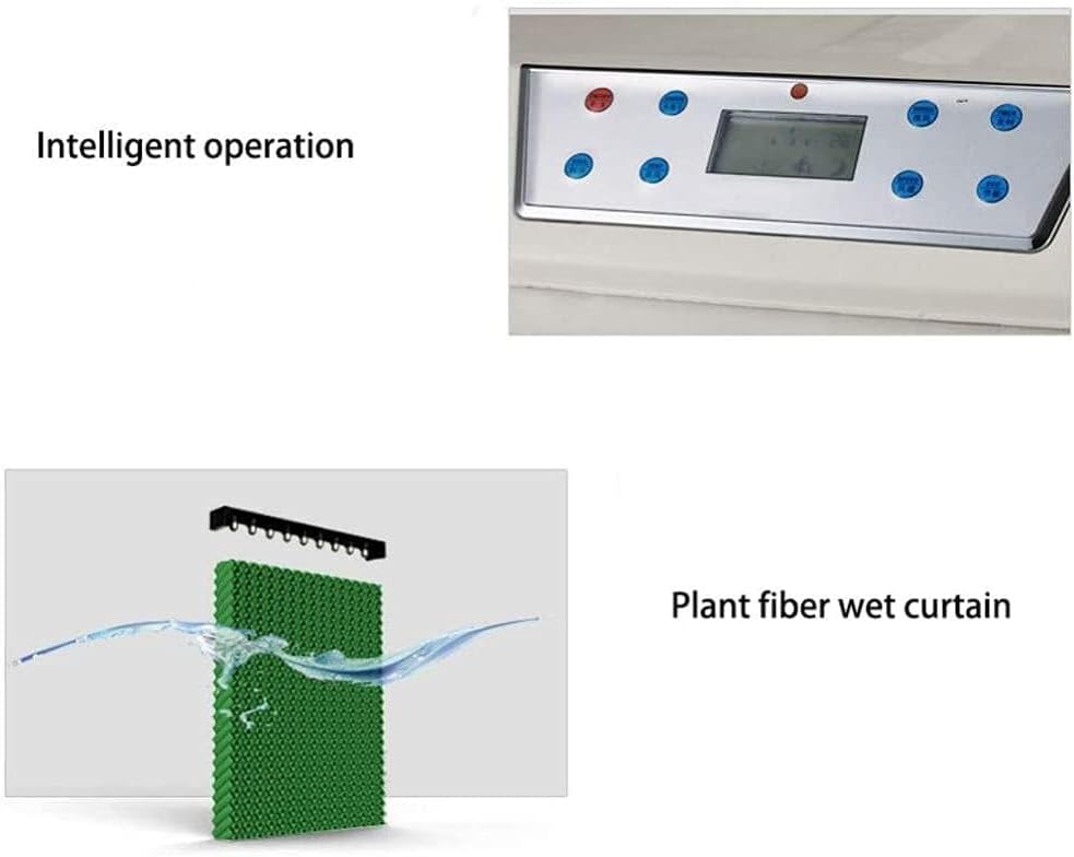 Portable Air Conditioner Cooler Air Conditioner Mobile Without Hose Portable Mobile Air Cooler Single Cold Type 3 Speed High Power Low Noise Intelligent Control Large Air Volume