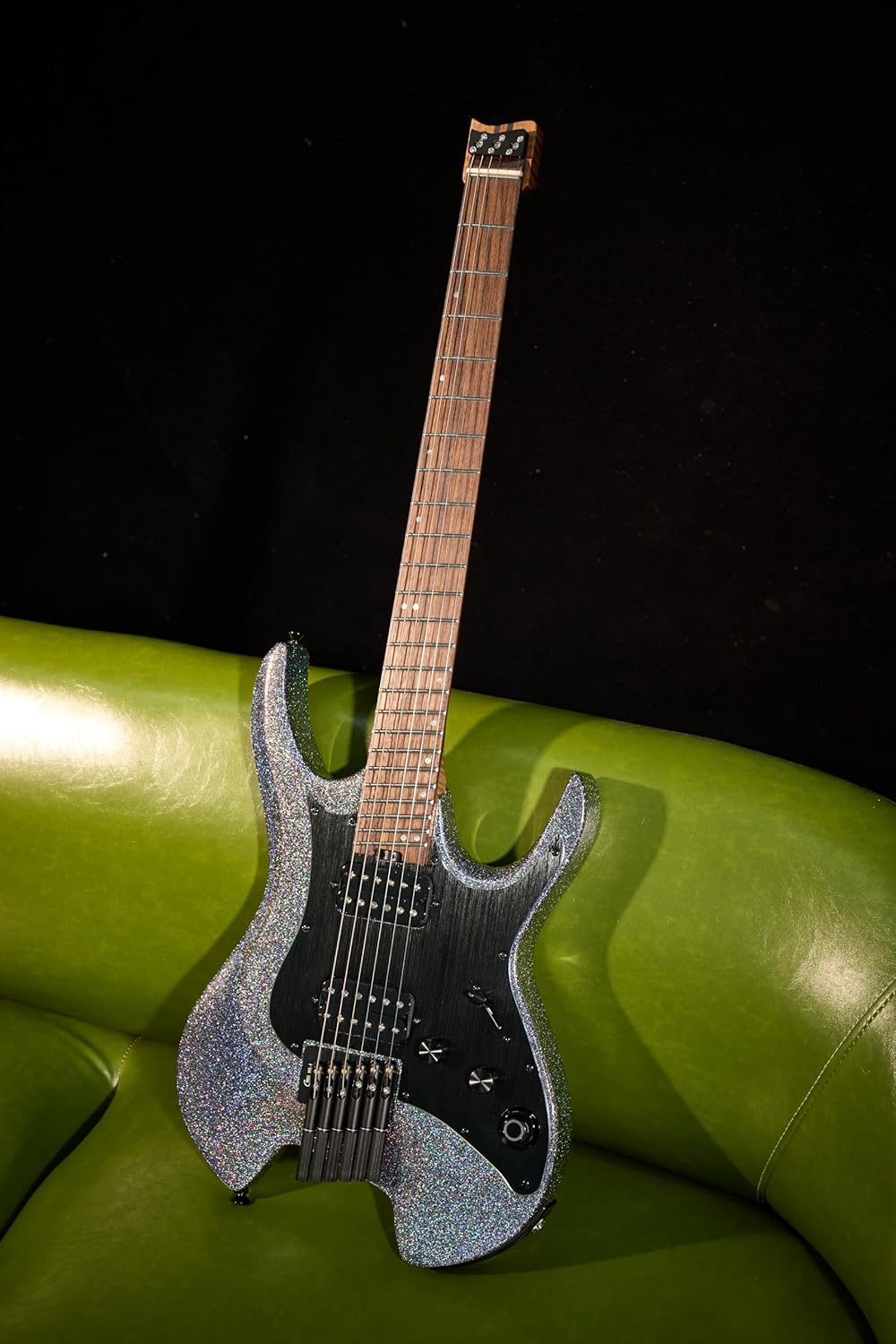 GTRS W902 Headless Travel Guitar Smart Electric Guitar and G-LB Rechageable Repalceable Battery