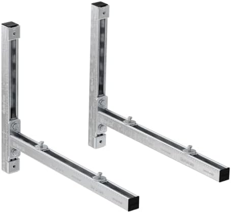 Fischer 553735 Wall Bracket 600 mm KSU 600 for Air Conditioning Pumps on Walls