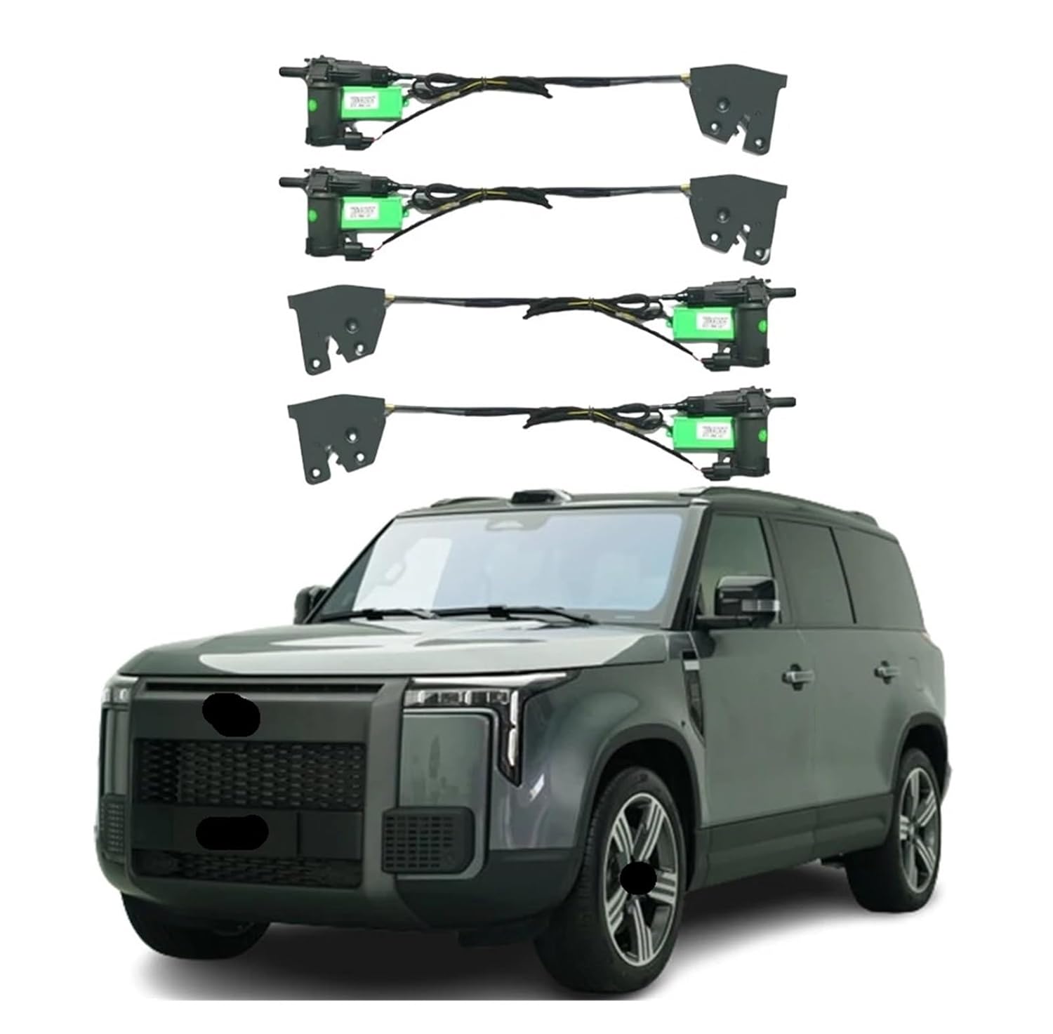 Car Accessories Anti-Pinch Electric Suction Doors for Door Lock Soft Close OEM Lock Vacuum Compatible for Polar Stone 01