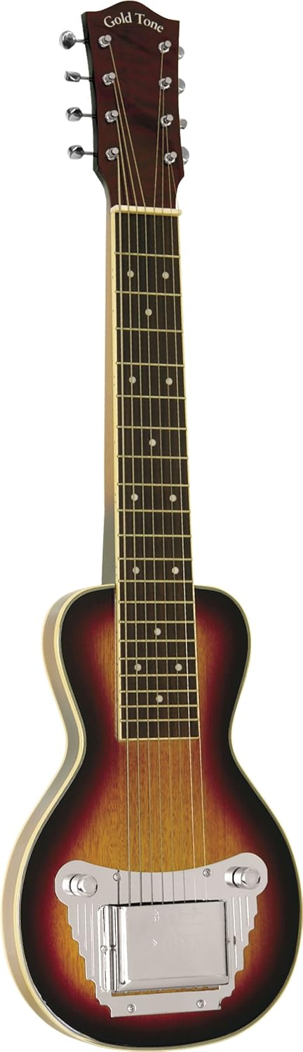 Gold Tone LS-8 Lap Steel Guitar (Eight String, Two Tone Tobacco),Sunburst