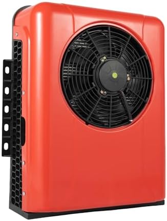 12V Truck Cab Air Conditioner Split, 12000BTU Universal Electric A/C Unit Electric AC Split Air Conditioner Set, RV Air Conditioner Kit Mini Split AC System Unit for Semi Trucks Bus RV Caravan