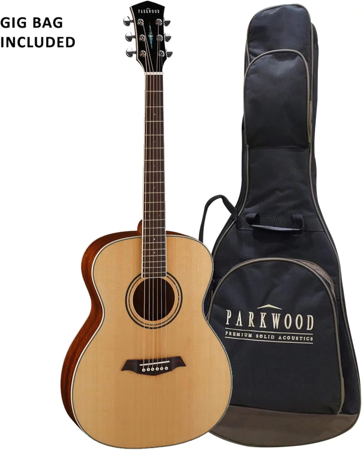 Parkwood S62 OM Body Acoustic Guitar - Natural