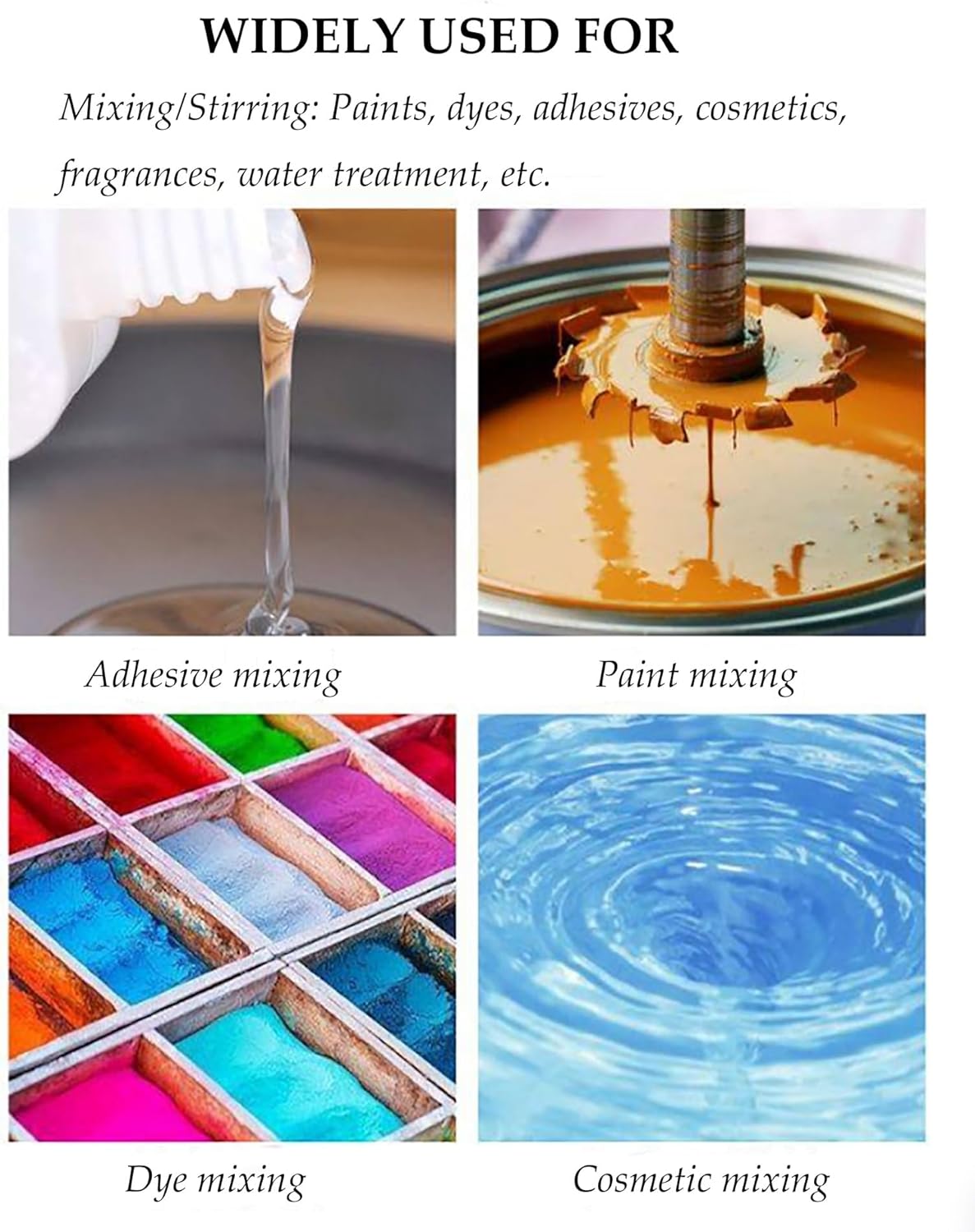 Pneumatic Paint Mixer for IBC Open-top Drum, Coat Mixer Bracket Air Agitator Stirring Machine, Paint Mix Tool Paint Mixing Equipment for Ink Dissolve(Five-cylinder)