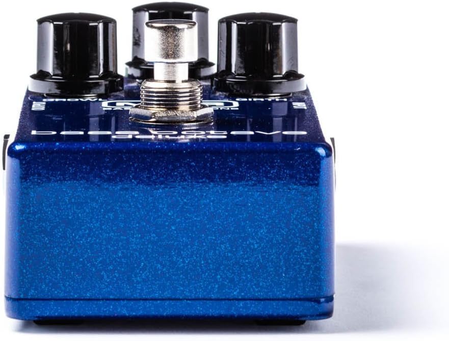 MXR M288 Bass Octave Deluxe Effects Pedal Bundle with 4 MXR Right Angle Patch Cables