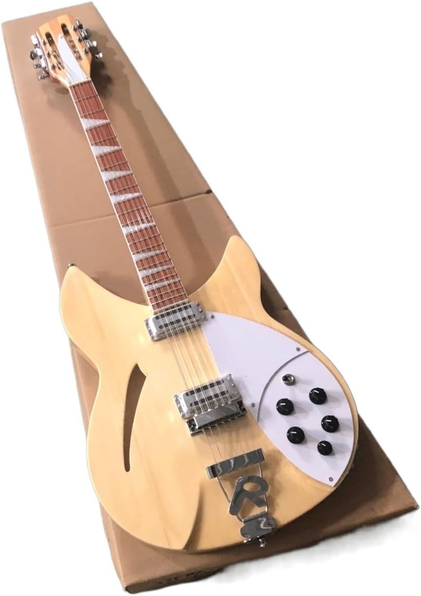 Custom Wood Color 360/12 String Guitars - Perfect for Musicians and Enthusiasts Seeking a and High- Instrument for Personalized Performance