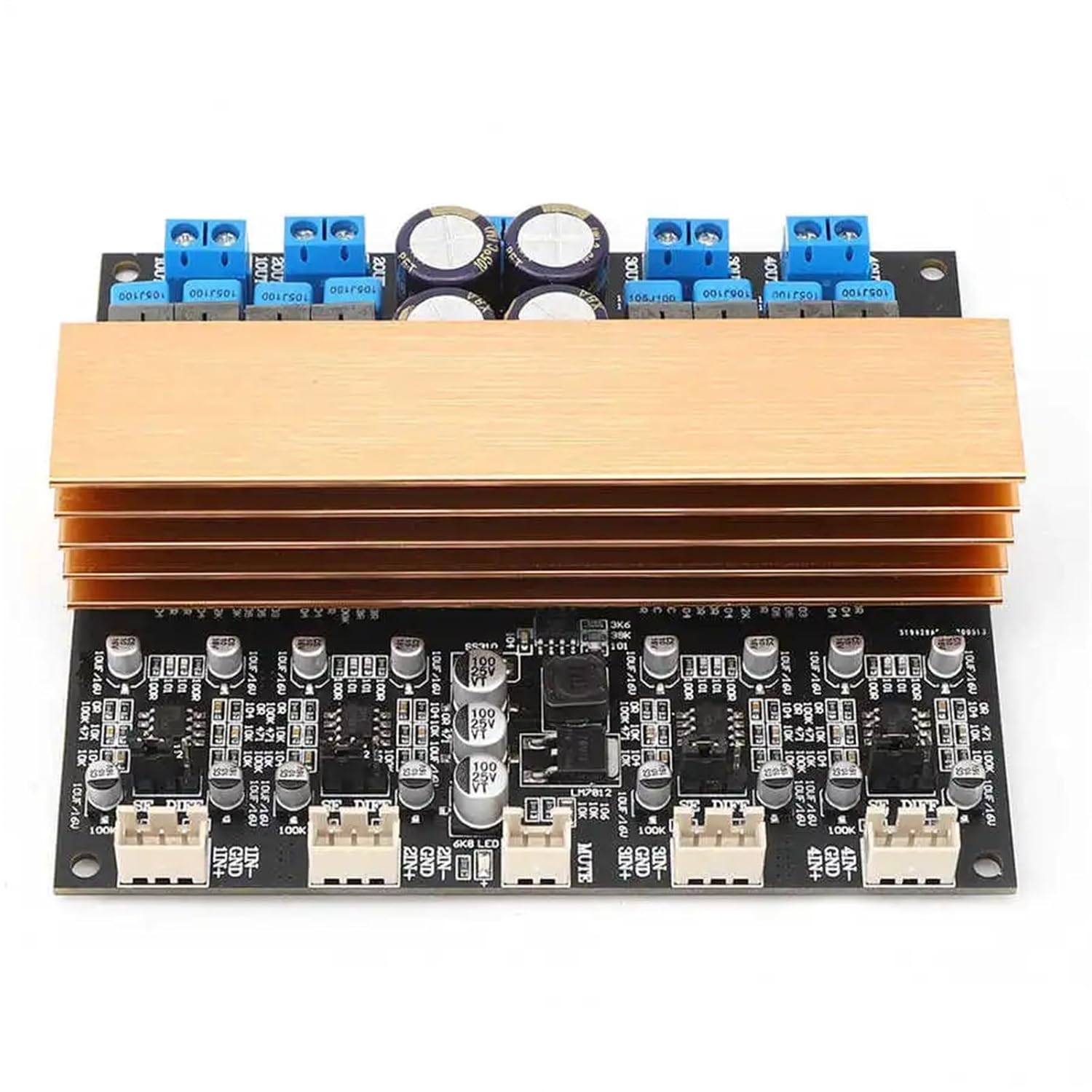 COKYIS Digital Amplifier Board AMP Module Audio Parts 4-Sound Channel High-Power TPA3255 Class D AMP Board