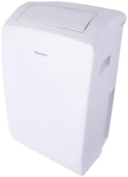 Hisense 8000-BTU SACC (115-Volt) White Vented Wi-Fi enabled 3 modes (Cooling, Fan, Dehumidifier), Portable Air Conditioner, Noise Level dB 50, Remote, Cools 350-sq ft AP0822CW1W (Renewed)
