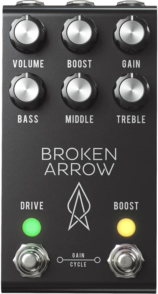 Jackson Audio Broken Arrow Comprehensive Overdrive V2, Black