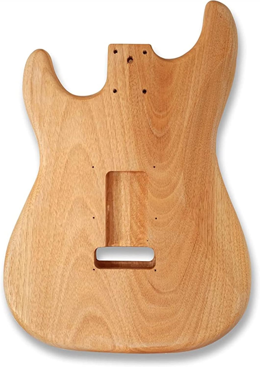 TSTS Solid Mahogany Body Rosewood Fingerboard DIY Electric Guitar Musical Instrument Set Unfinished Electric Guitar Kit