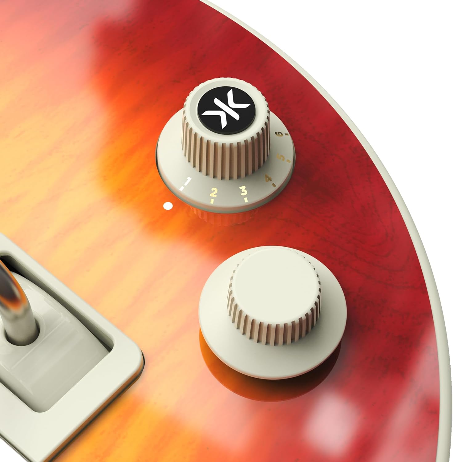 CRKD Gibson Les Paul Cherry Sunburst Pro Edition Guitar Controller Collectors Bundle (Multi-platform)