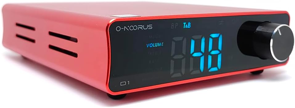 D1 TPA3255 PFFB Stereo Power Amplifier 300Wx2 with Treble Bass Tone,Subwoofer,Pre-Out, for Home Theater 2.1 Channel Amplifier,with 36V 5A Power Adapter