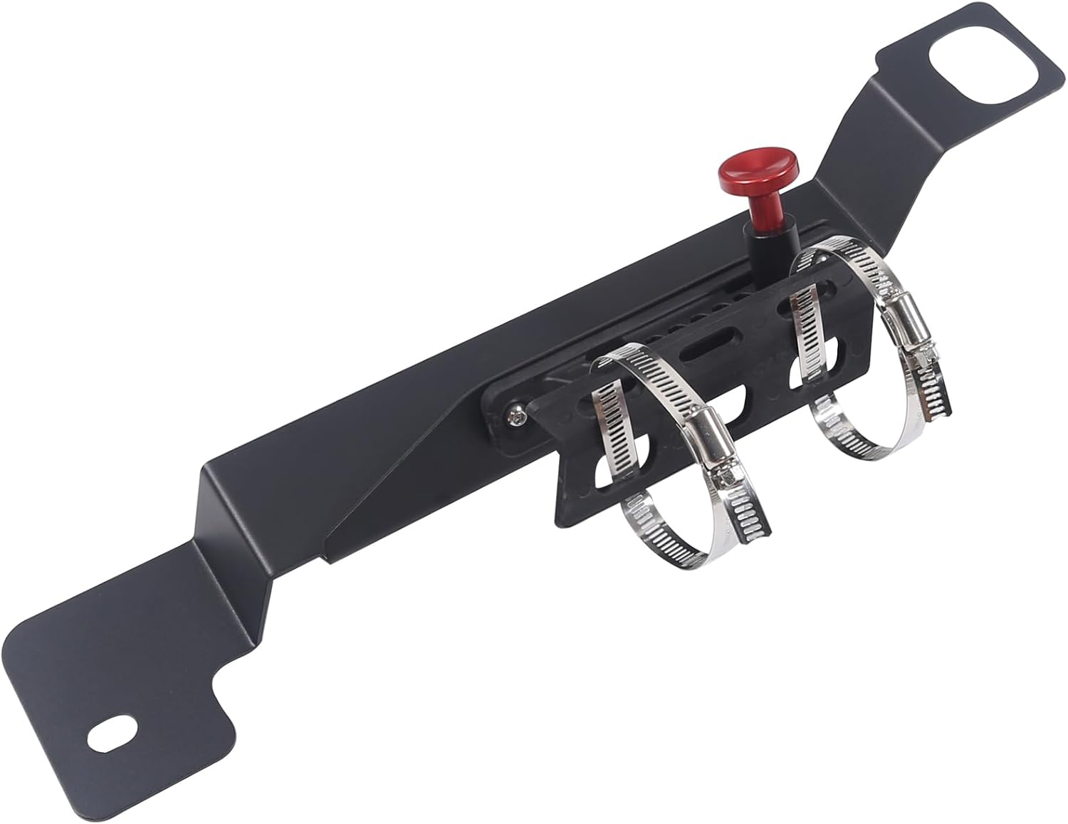 Car Co-Pilot Under Seat Quick Release Roll Bar Fire Extinguisher Mount Bracket Compatible with Nissan Frontier 2022-2025+, Adjustable 2 Clamps Fire Extinguisher Bottle Tie Holder Billet Accessories