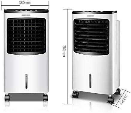Portable Air Conditioner Fan Eaporatie Cooler, Portable Bladeless Humidifier Air Cooler With Remote Control& Electric Fan