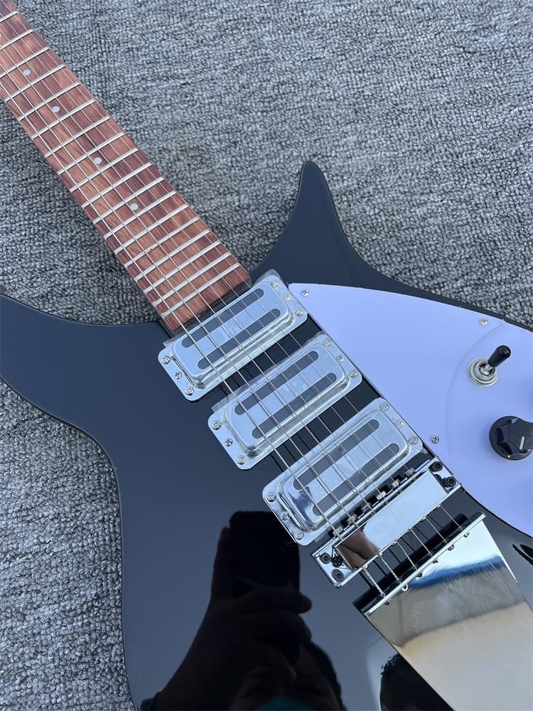 Custom 325 electric guitar 6-string electric guitar, Black paint 527-string pitch