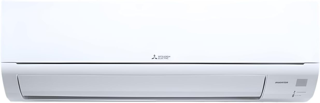 Mitsubishi 9000 BTU 20 SEER2 HX-Series Mini Split Heat Pump System with 15ft Line Set & Installation Kit - R454B Single Zone | High Efficiency Wall Mounted Ductless AC/Heating Unit