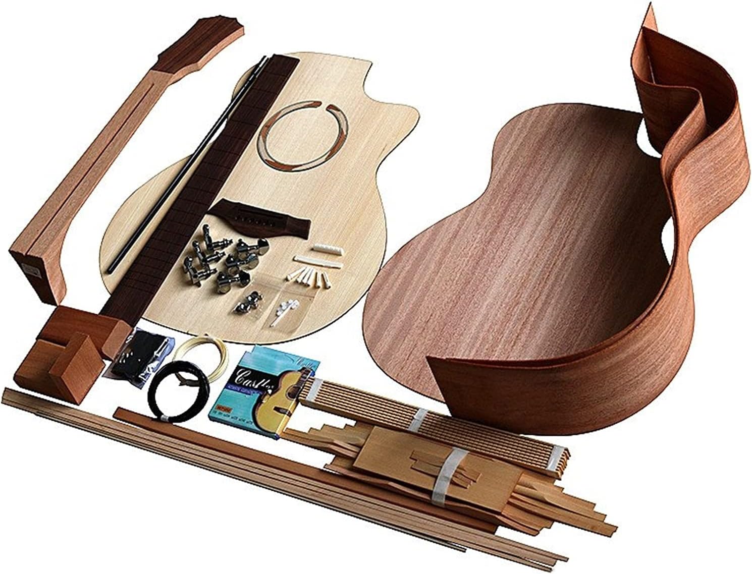 Unfinished Guitar Kit 1 Set DIY 41