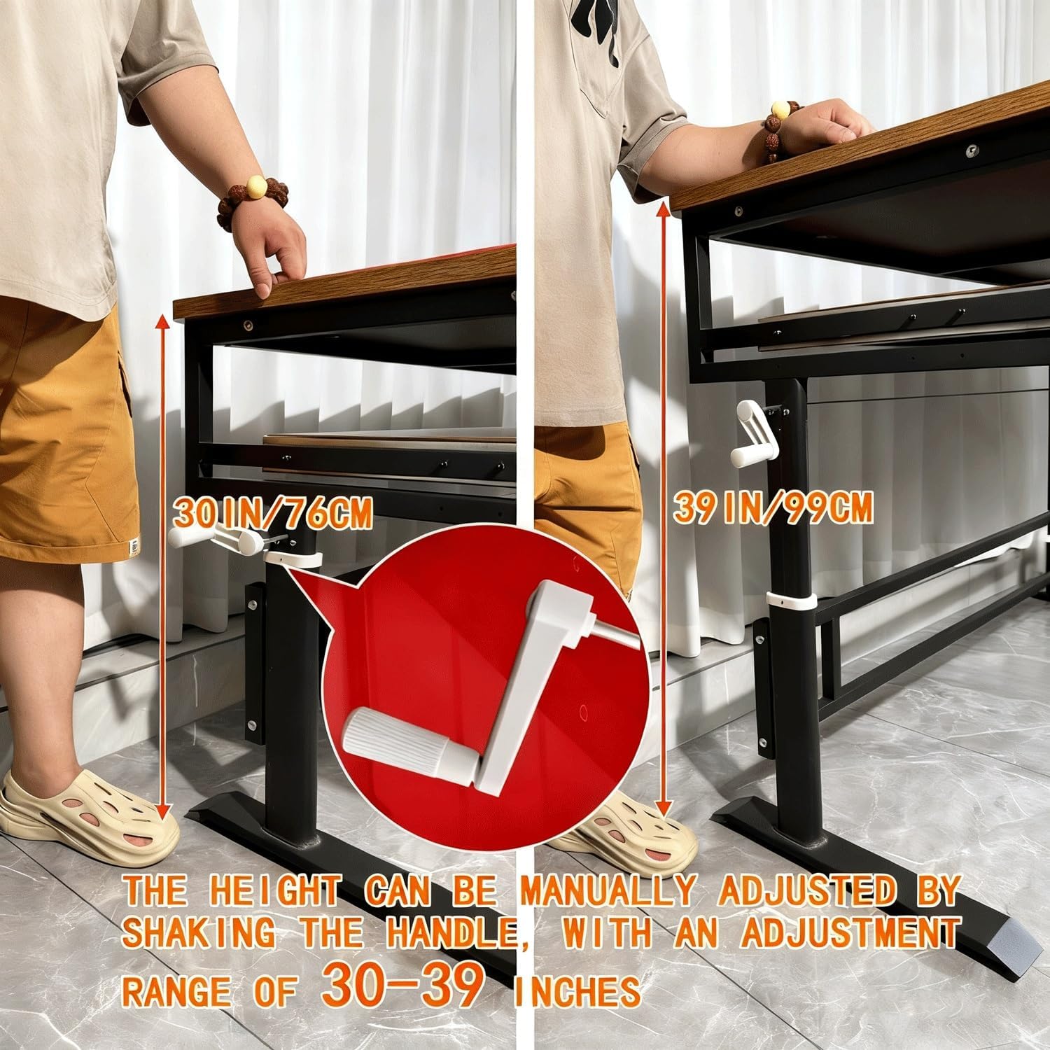 Music Studio Desk Workstation with Keyboard Tray, Office Computer Table with Organized Wiring/Keyboard Shelf Workbench Electronic Piano Midi Production Recording Studio(Walnut Wood+Black Shelf,62in)