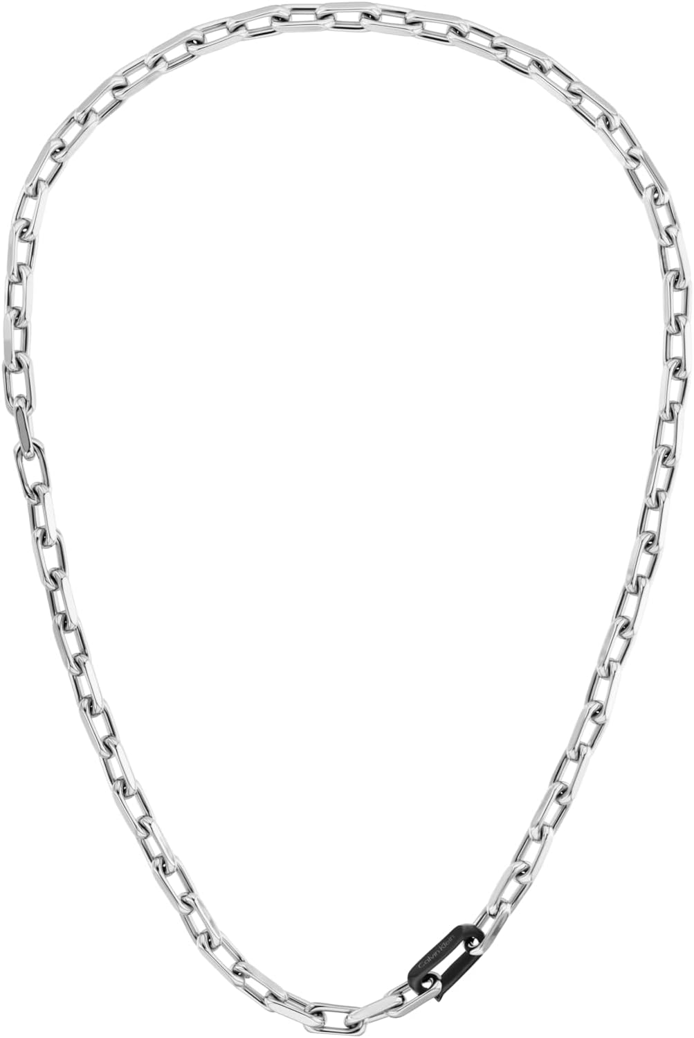 Calvin Klein Men's Jewelry - CK Aspire and Black IP Necklace - Stainless Steel - Modern Statement Accessory - Gift for Him
