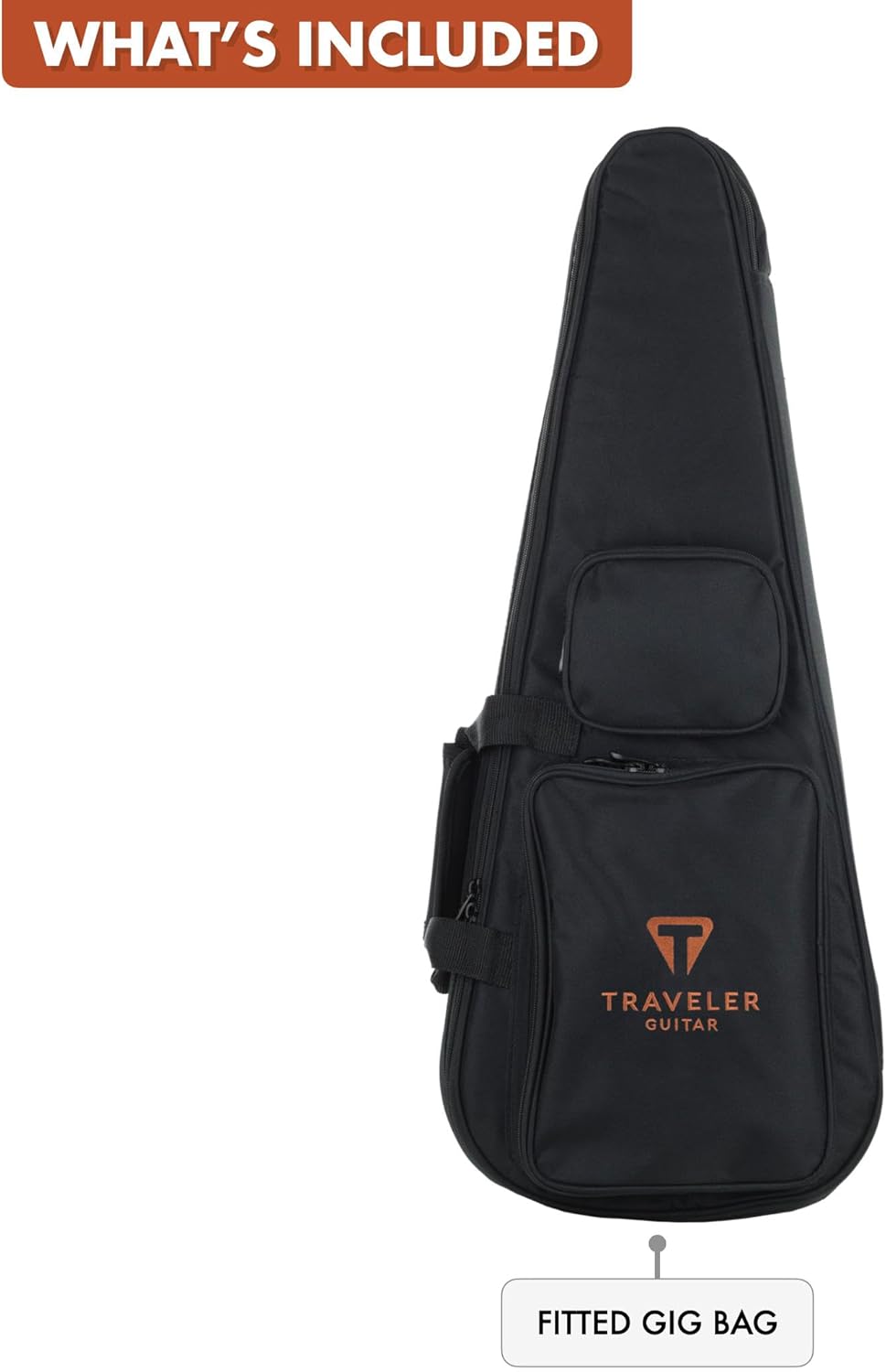 Traveler Guitar EG-1 Studio (Satin Red) Electric Travel Guitar | Lightweight, Portable, Headless, Practice Guitar w/Gig Bag