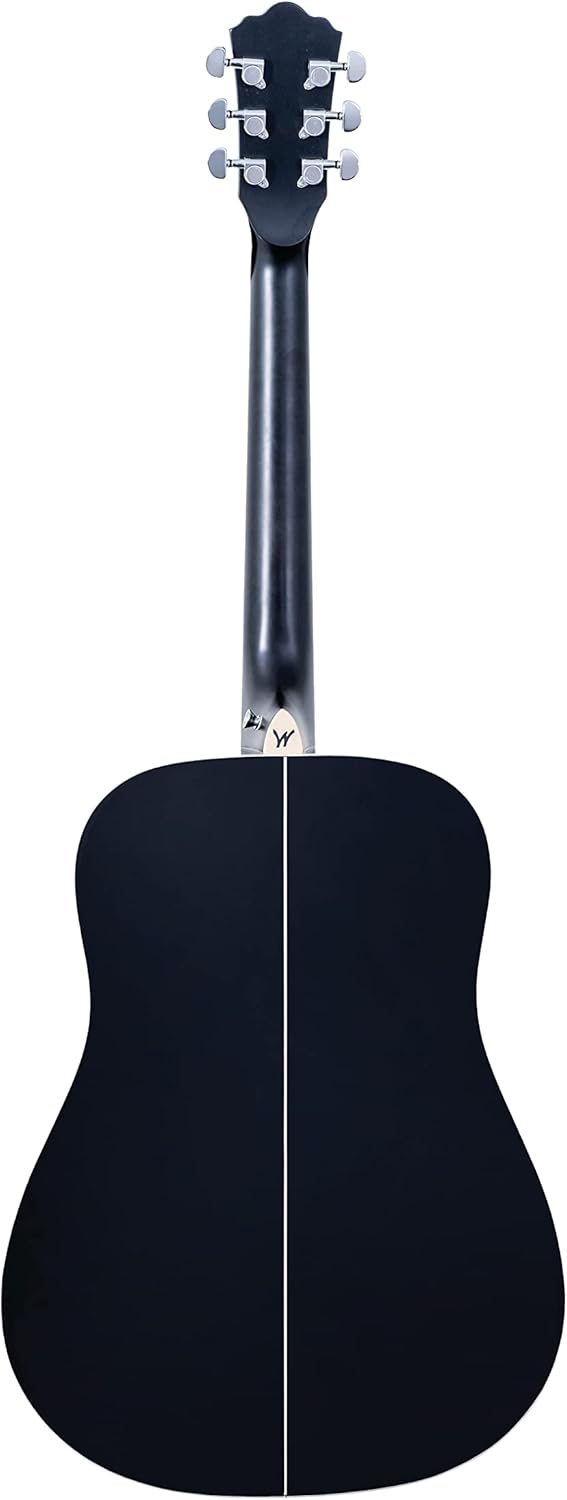 Washburn Deep Forest Burl D Acoustic Guitar, Black Fade (DFBDB)