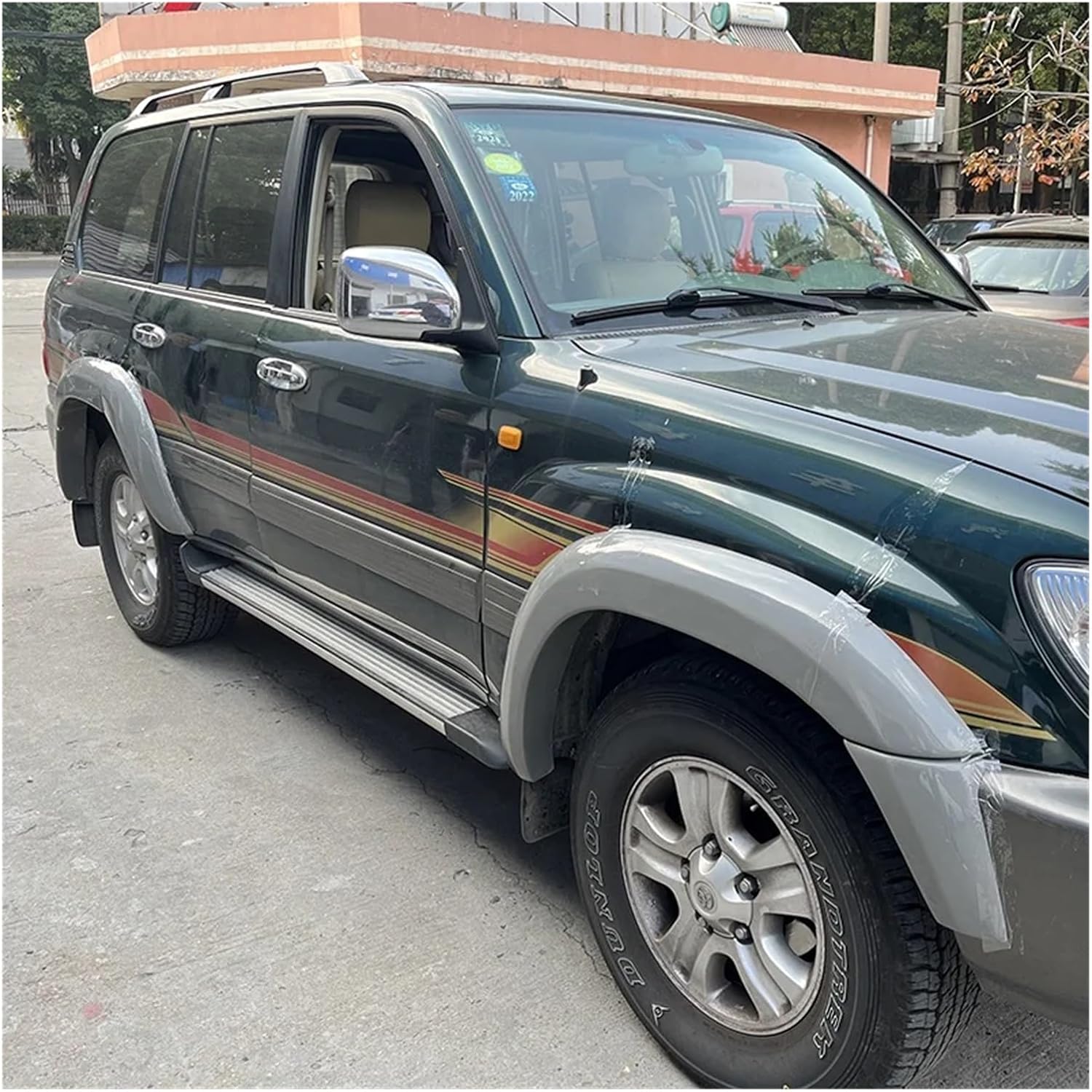 4x4 Off Road Auto Parts Other Exterior Accessories Wide Body Kits Car Fender Flares,Compatible With Landcrusier LC100 1998-2006