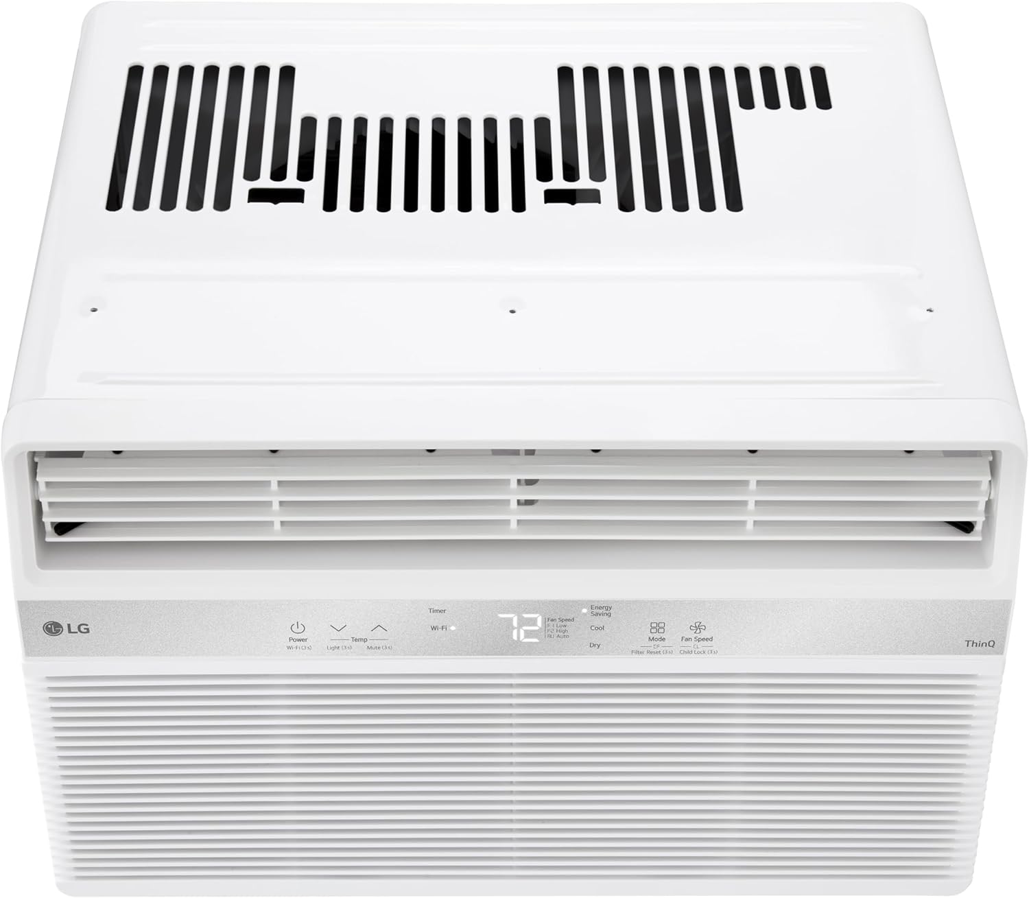 LG 8000 BTU Window Air Conditioner [2024 New] Remote Control WiFi Enabled App Washable Filer Ultra-Quiet Cools 350 Sq. ft for Small & Medium Room AC Unit air conditioner Easy Install White LW8024RSMX